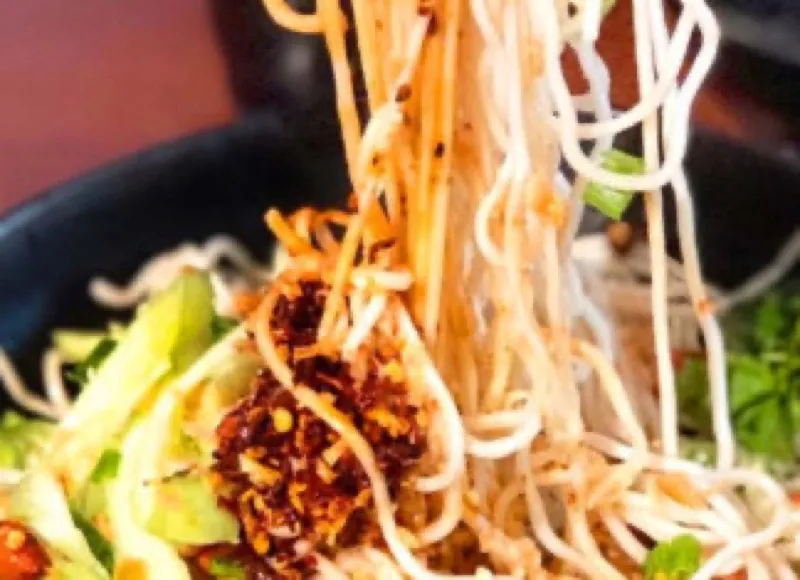 Signature dish at Chong Qing Xiao Mian 重慶小面