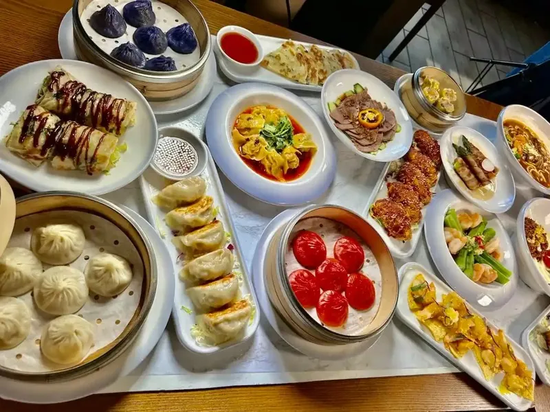 Signature dish at Dumpling Kitchen & Bar