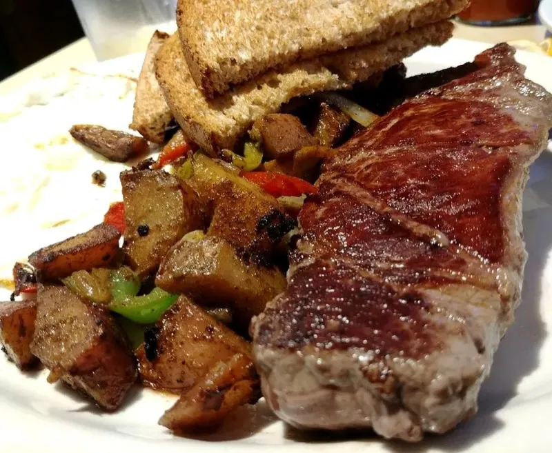Signature dish at Emil Villa's California BBQ
