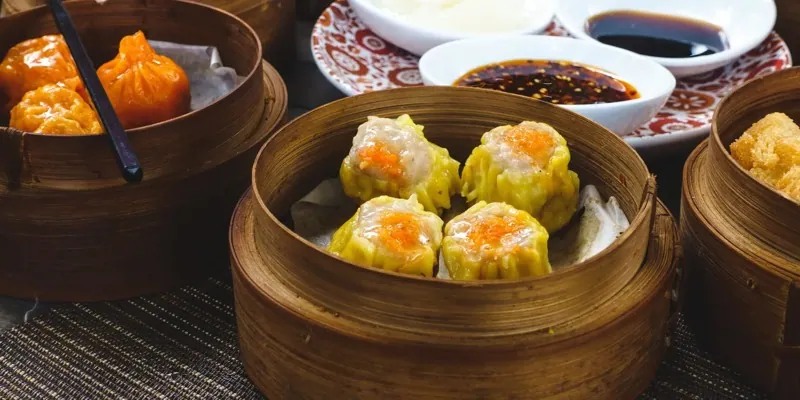 Signature dish at Harbor Bay Village Seafood