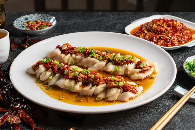 Signature dish at 湘粵情 Jade Xiang Yue
