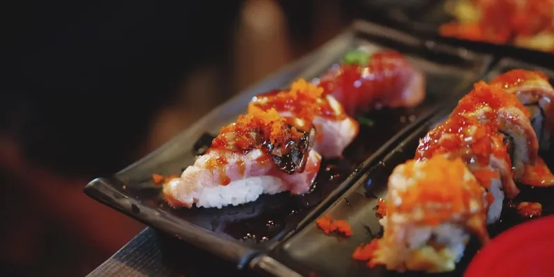 Signature dish at Sakura Sushi